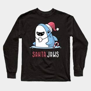 Santa Jaws Long Sleeve T-Shirt